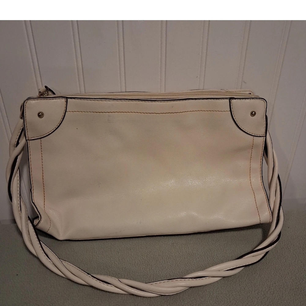 Relic Women’s Cream Shoulder Faux Leather Bag